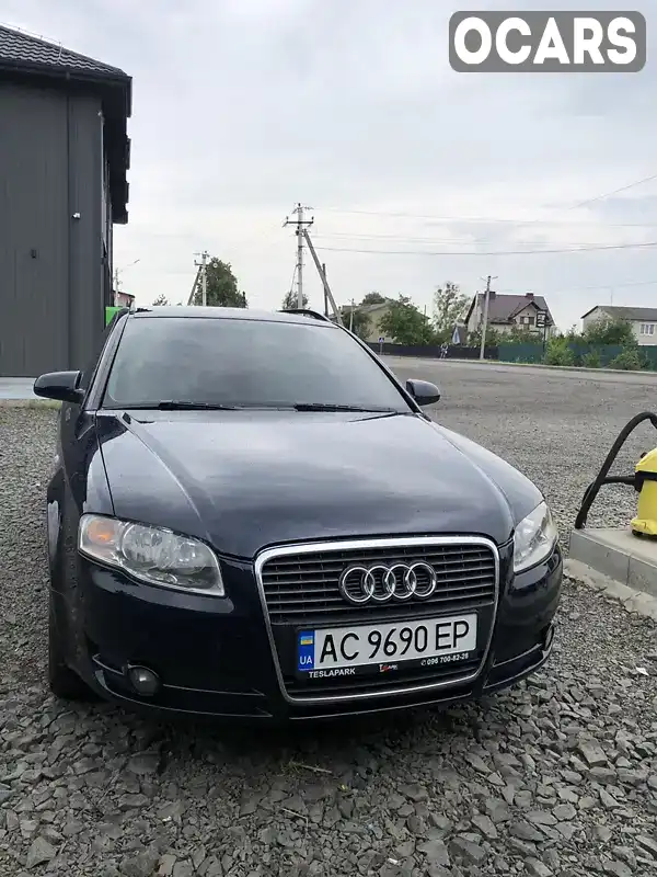 Универсал Audi A4 2006 1.9 л. Ручная / Механика обл. Волынская, Камень-Каширский - Фото 1/20