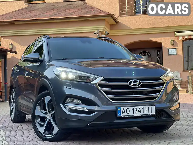 Позашляховик / Кросовер Hyundai Tucson 2016 2 л. Автомат обл. Закарпатська, Мукачево - Фото 1/21