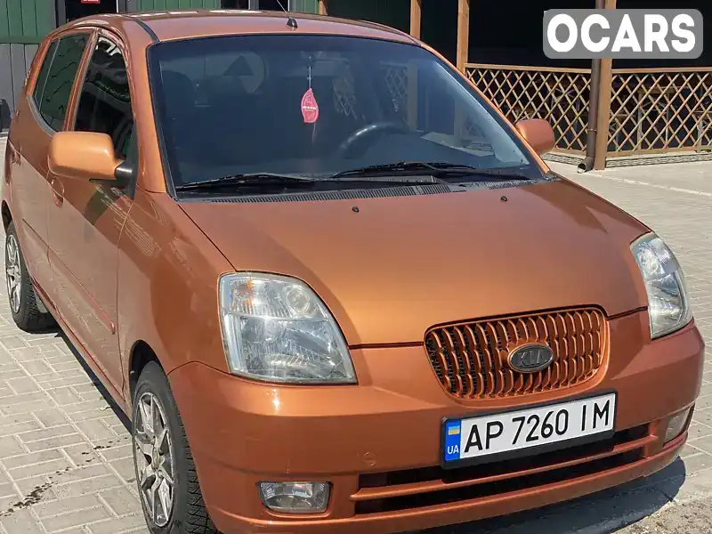 Хэтчбек Kia Picanto 2005 1.09 л. Автомат обл. Запорожская, Запорожье - Фото 1/21