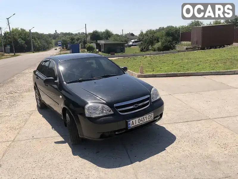 Седан Chevrolet Lacetti 2005 1.6 л. Ручная / Механика обл. Киевская, Белая Церковь - Фото 1/15