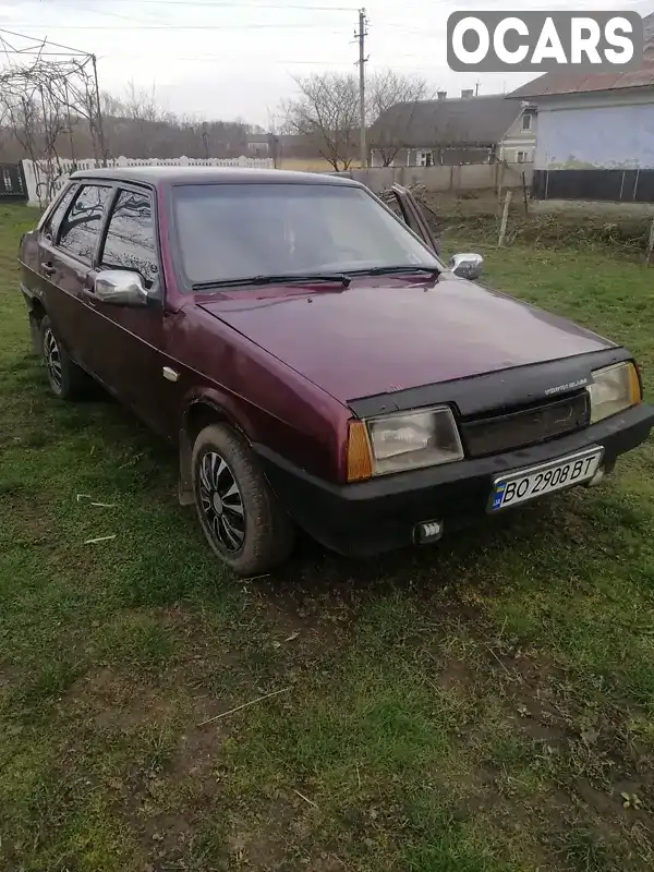 Седан ВАЗ / Lada 21099 2007 1.6 л. Ручна / Механіка обл. Тернопільська, Бучач - Фото 1/9