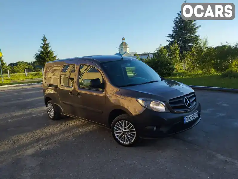 Минивэн Mercedes-Benz Citan 2013 1.46 л. Ручная / Механика обл. Тернопольская, Тернополь - Фото 1/18