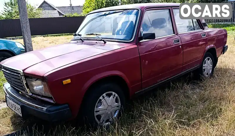 Седан ВАЗ / Lada 2107 2006 1.45 л. Ручная / Механика обл. Житомирская, Житомир - Фото 1/6