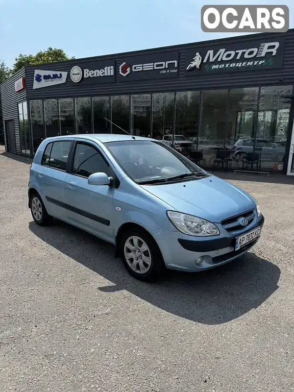 Хэтчбек Hyundai Getz 2006 1.4 л. Ручная / Механика обл. Запорожская, Запорожье - Фото 1/13