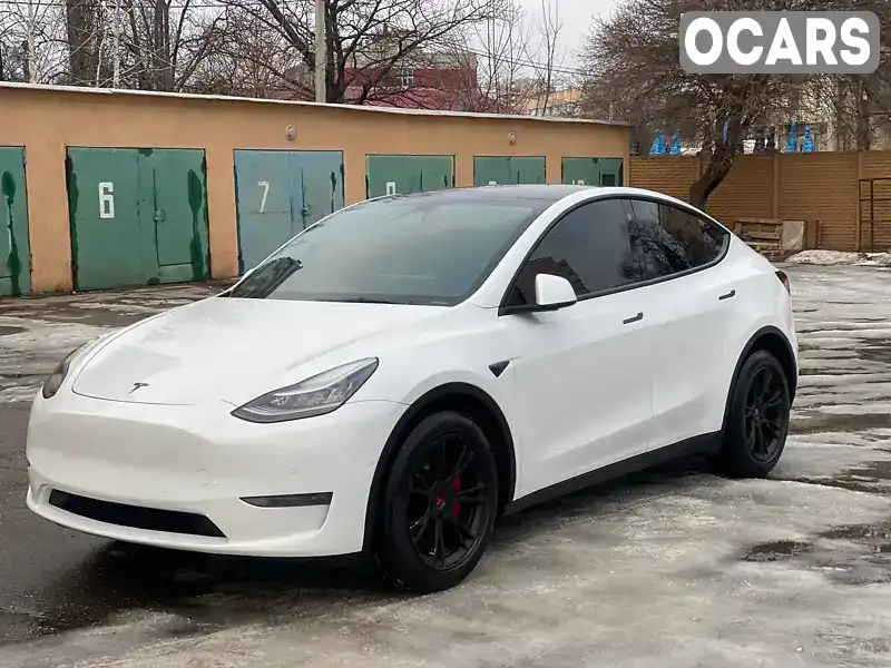 Позашляховик / Кросовер Tesla Model Y 2021 null_content л. обл. Харківська, Харків - Фото 1/10