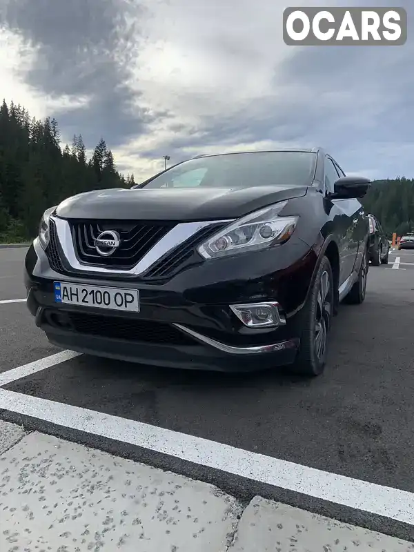 Позашляховик / Кросовер Nissan Murano 2016 3.5 л. Варіатор обл. Київська, Київ - Фото 1/16