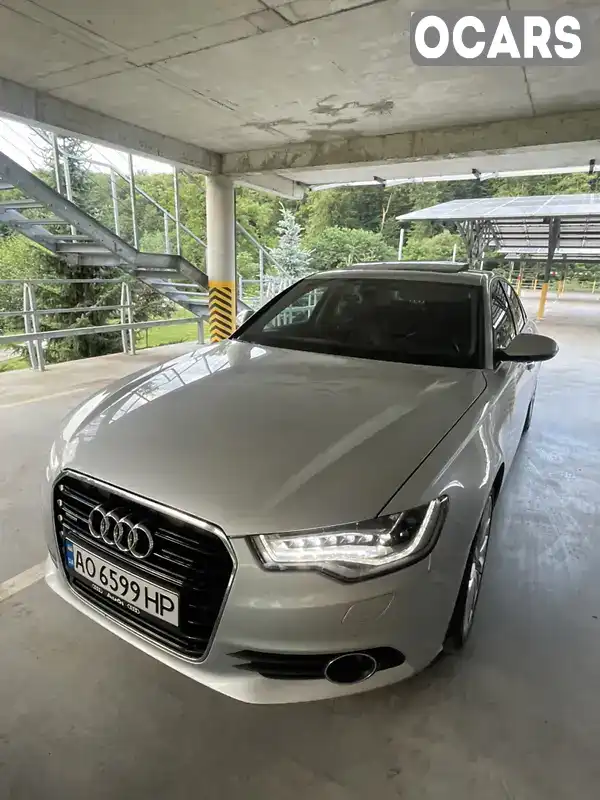 Седан Audi A6 2012 3 л. Автомат обл. Закарпатська, Ужгород - Фото 1/21