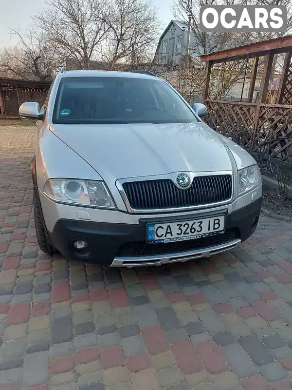 Универсал Skoda Octavia Scout 2009 1.8 л. Ручная / Механика обл. Черкасская, Черкассы - Фото 1/11