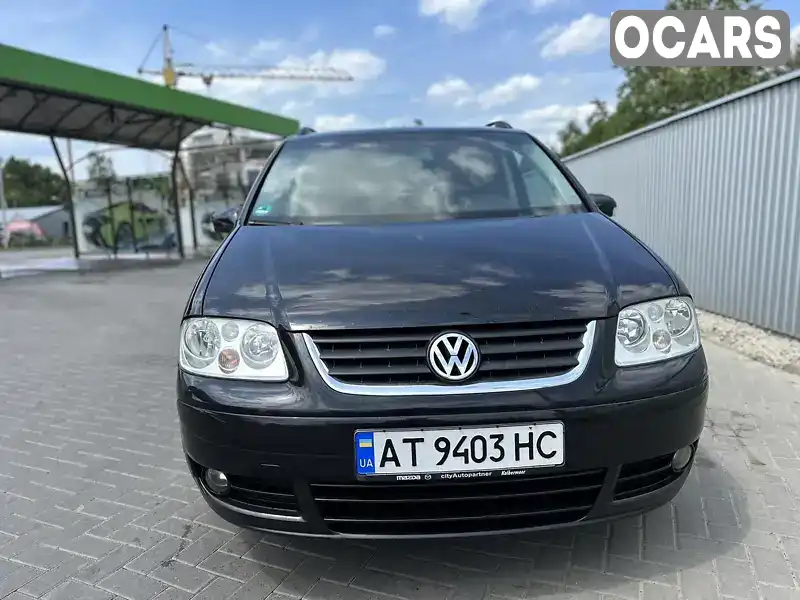 Мінівен Volkswagen Touran 2006 1.97 л. Автомат обл. Івано-Франківська, Івано-Франківськ - Фото 1/15