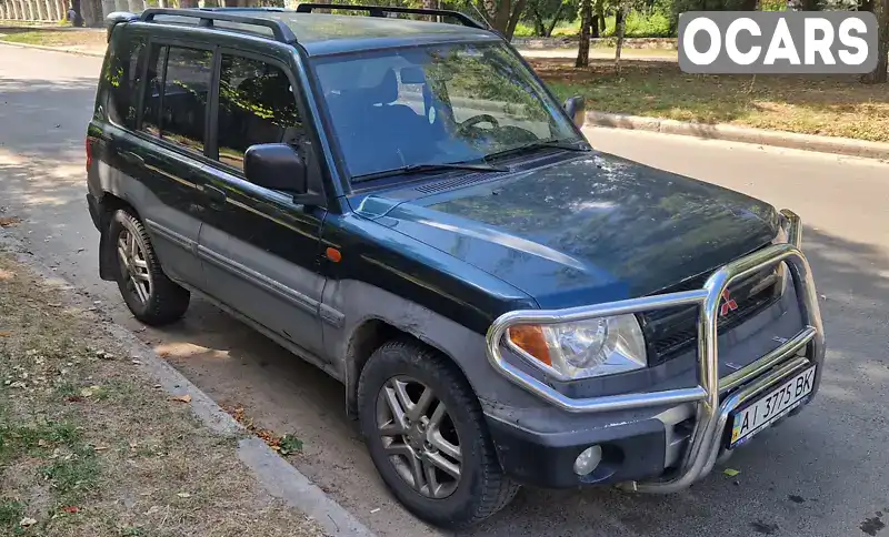 Внедорожник / Кроссовер Mitsubishi Pajero Pinin 2002 2 л. Ручная / Механика обл. Днепропетровская, Новомосковск - Фото 1/11