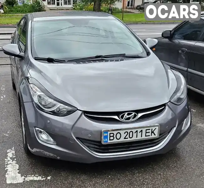 Седан Hyundai Elantra 2013 1.8 л. Автомат обл. Тернопольская, Тернополь - Фото 1/13