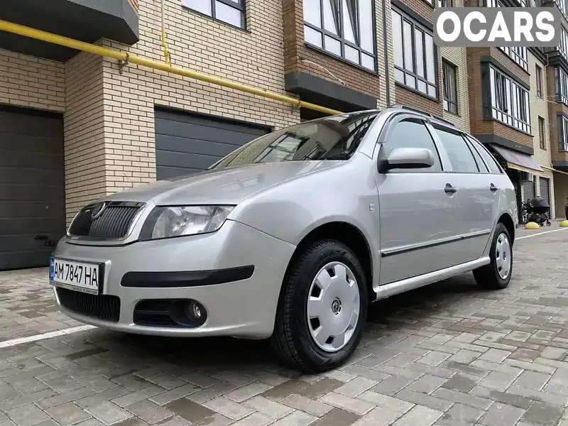 Універсал Skoda Fabia 2005 1.39 л. Ручна / Механіка обл. Житомирська, Звягель - Фото 1/21