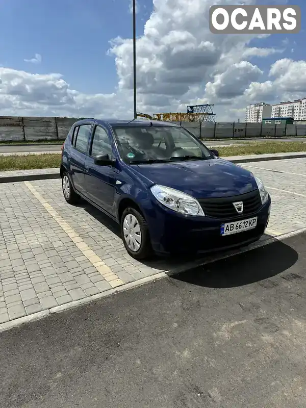 Хэтчбек Dacia Sandero 2009 1.39 л. Ручная / Механика обл. Винницкая, Винница - Фото 1/21