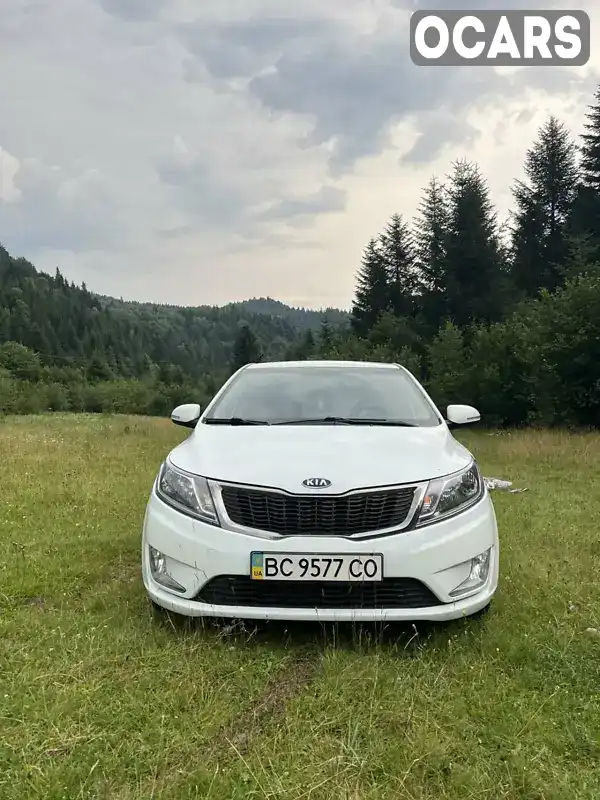 Седан Kia Rio 2012 1.59 л. Автомат обл. Львівська, Турка - Фото 1/13