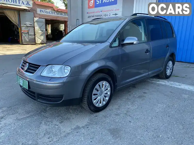 Мінівен Volkswagen Touran 2005 1.6 л. Ручна / Механіка обл. Полтавська, Полтава - Фото 1/21