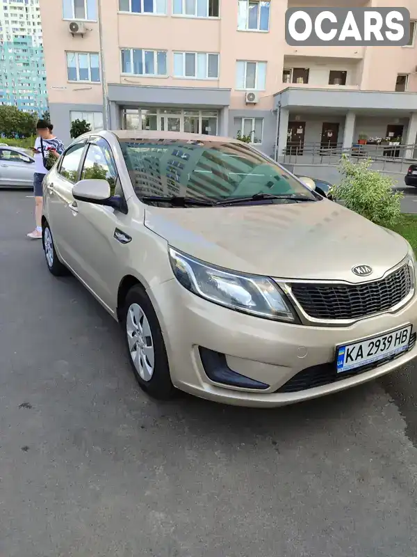 Седан Kia Rio 2012 1.4 л. Автомат обл. Киевская, Киев - Фото 1/9