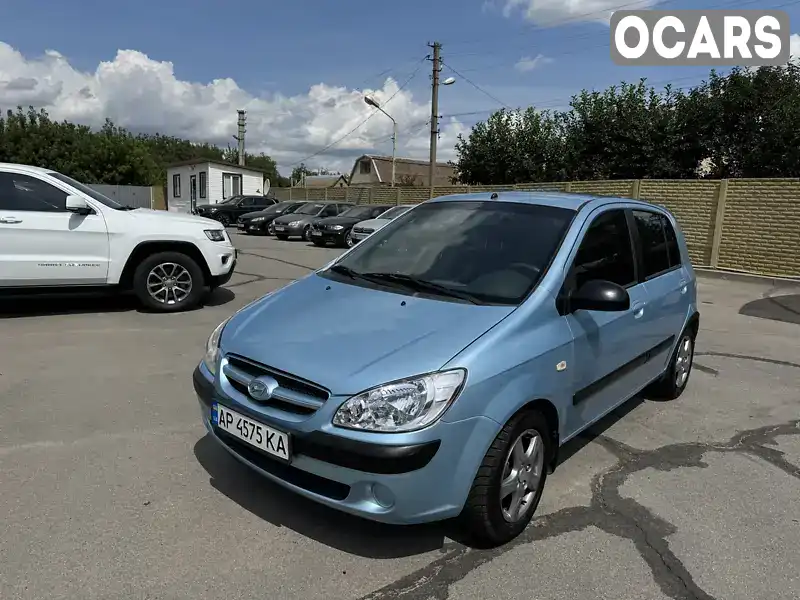 Хэтчбек Hyundai Getz 2006 1.4 л. Автомат обл. Запорожская, Запорожье - Фото 1/21