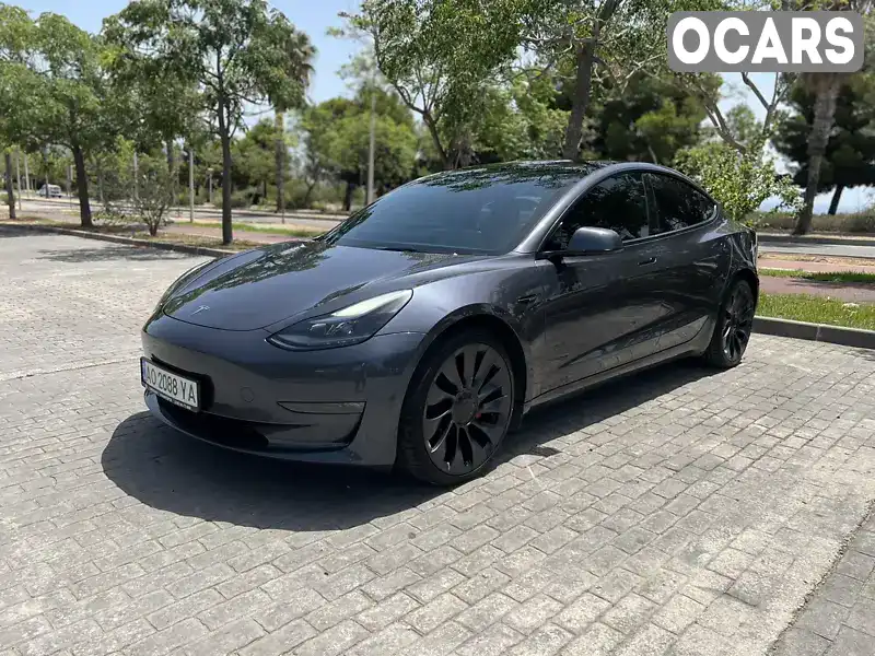 Седан Tesla Model 3 2022 null_content л. обл. Закарпатська, Ужгород - Фото 1/12