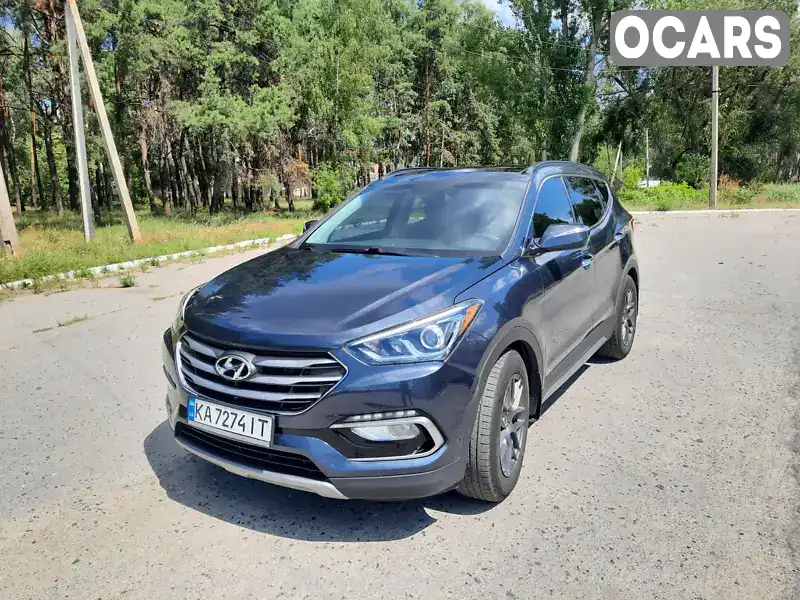 Позашляховик / Кросовер Hyundai Santa FE 2017 2 л. Автомат обл. Харківська, Харків - Фото 1/21