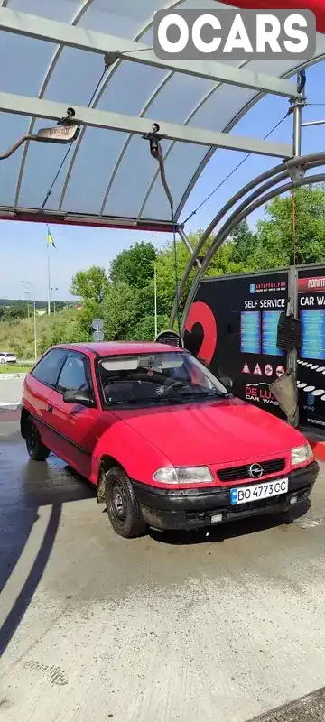 Хэтчбек Opel Astra 1997 1.4 л. Ручная / Механика обл. Днепропетровская, location.city.pidhorodne - Фото 1/9