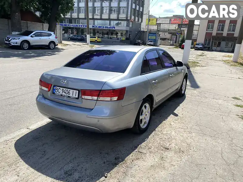 Седан Hyundai Sonata 2008 2 л. Ручная / Механика обл. Харьковская, Харьков - Фото 1/9