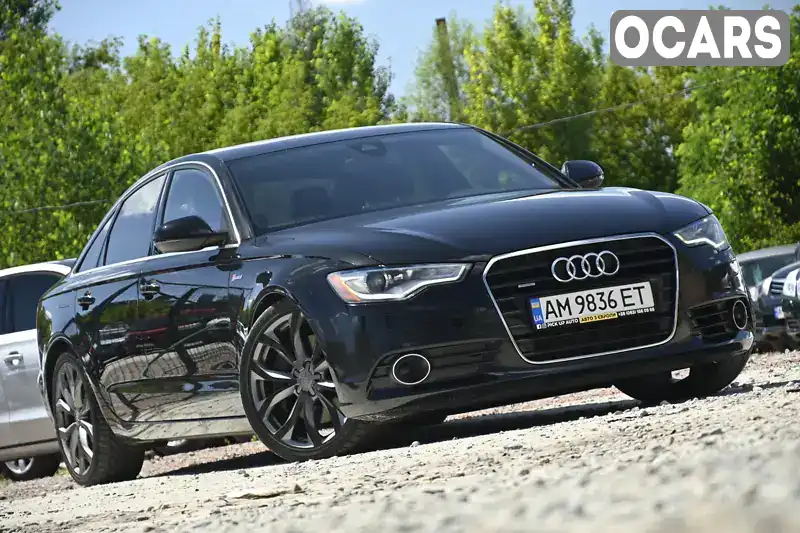 Седан Audi A6 2013 3 л. Автомат обл. Житомирская, Бердичев - Фото 1/21