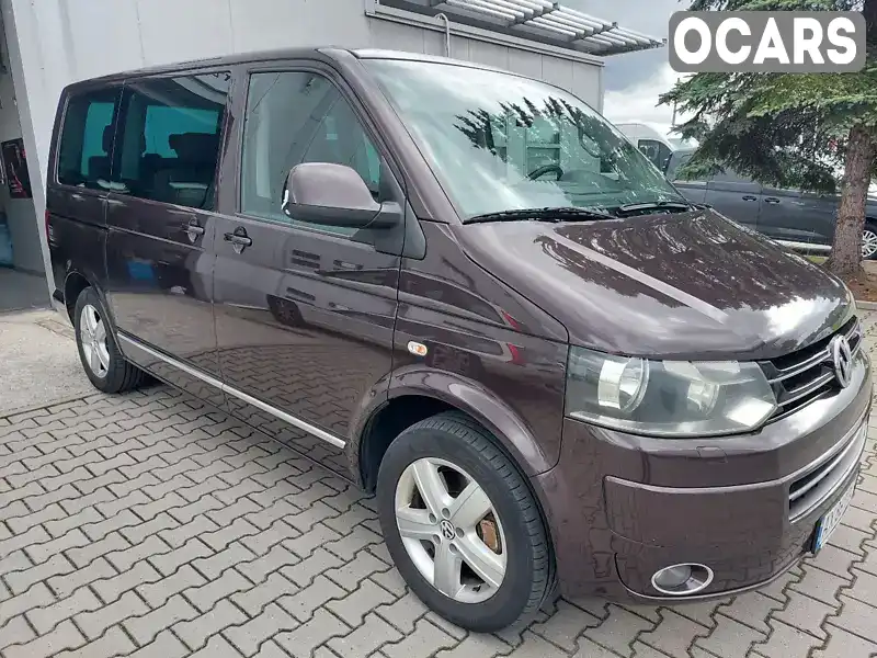 Мінівен Volkswagen Multivan 2012 1.98 л. Автомат обл. Харківська, Харків - Фото 1/21