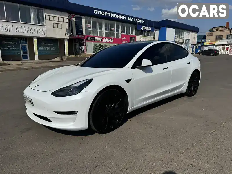 Седан Tesla Model 3 2022 null_content л. обл. Дніпропетровська, Кривий Ріг - Фото 1/21