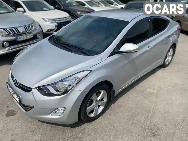 Седан Hyundai Elantra 2013 1.59 л. Автомат обл. Запорізька, Запоріжжя - Фото 1/17