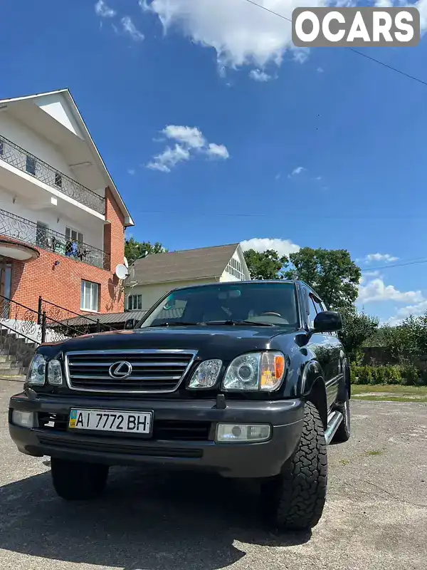 Позашляховик / Кросовер Lexus LX 2002 4.66 л. Автомат обл. Київська, Іванків - Фото 1/18