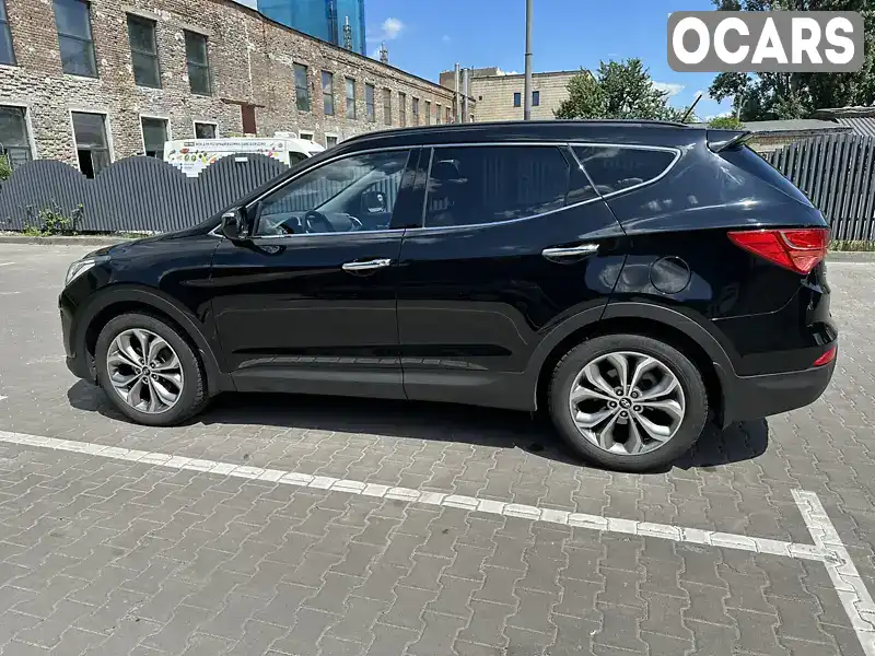 Позашляховик / Кросовер Hyundai Santa FE 2013 2.2 л. Автомат обл. Київська, Київ - Фото 1/16