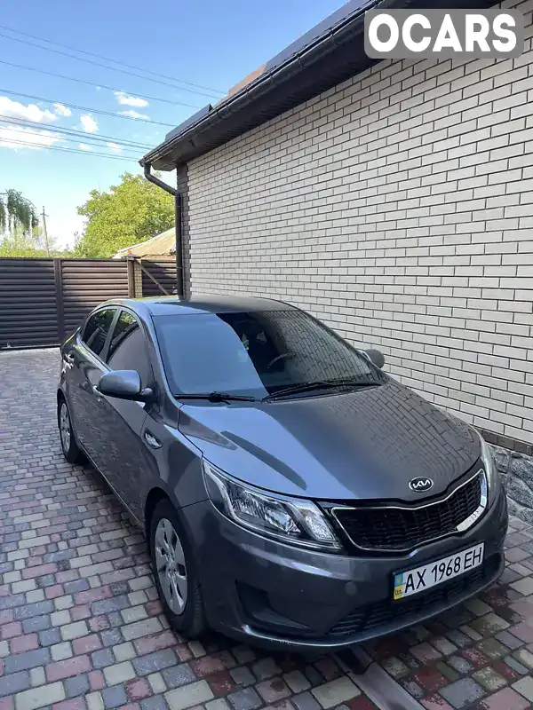 Седан Kia Rio 2013 1.4 л. Автомат обл. Харківська, Харків - Фото 1/4