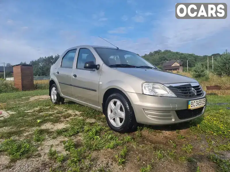 Седан Renault Logan 2009 1.39 л. Ручная / Механика обл. Львовская, Николаев - Фото 1/21