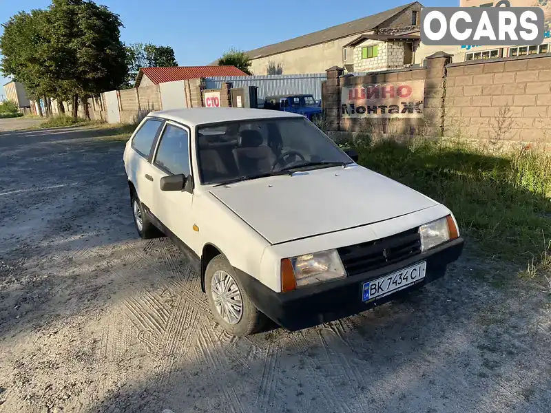 Хетчбек ВАЗ / Lada 2108 1993 1.1 л. Ручна / Механіка обл. Рівненська, Сарни - Фото 1/9