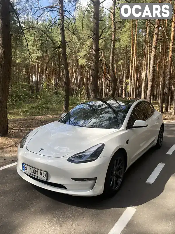 Седан Tesla Model 3 2022 null_content л. Автомат обл. Полтавська, Полтава - Фото 1/21