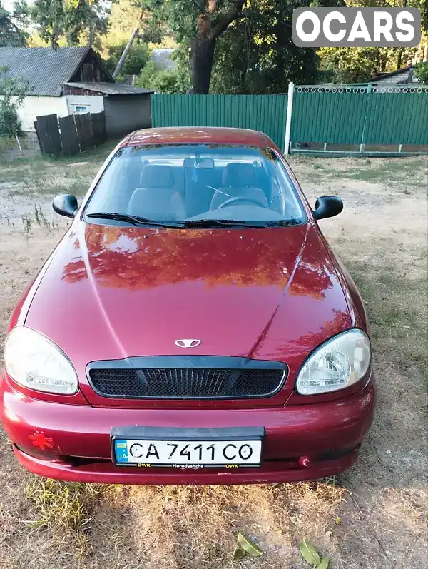 Седан Daewoo Lanos 2002 1.35 л. Ручна / Механіка обл. Черкаська, Черкаси - Фото 1/11