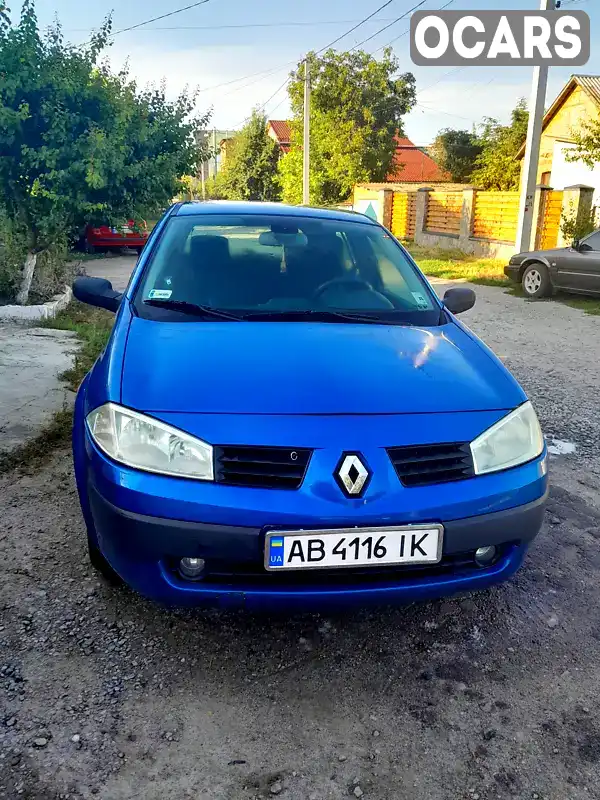 Хетчбек Renault Megane 2003 1.6 л. Ручна / Механіка обл. Вінницька, Вінниця - Фото 1/10