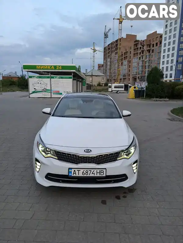 Седан Kia Optima 2017 2 л. Автомат обл. Ивано-Франковская, Ивано-Франковск - Фото 1/21