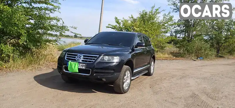 Позашляховик / Кросовер Volkswagen Touareg 2006 5 л. Автомат обл. Донецька, Слов'янськ - Фото 1/9