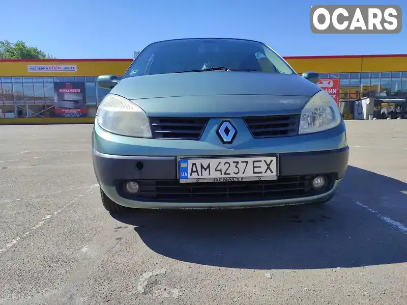 Мінівен Renault Scenic 2005 1.6 л. Ручна / Механіка обл. Житомирська, Житомир - Фото 1/17