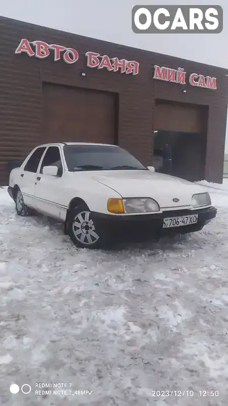 Седан Ford Sierra 1988 null_content л. Ручная / Механика обл. Киевская, Кагарлык - Фото 1/4