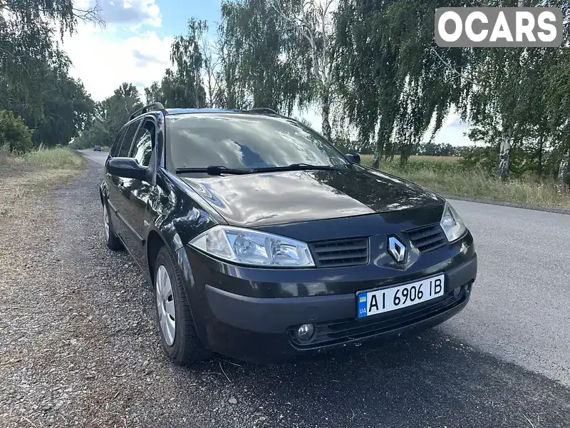 Универсал Renault Megane 2004 1.6 л. Ручная / Механика обл. Черкасская, Каменка - Фото 1/8