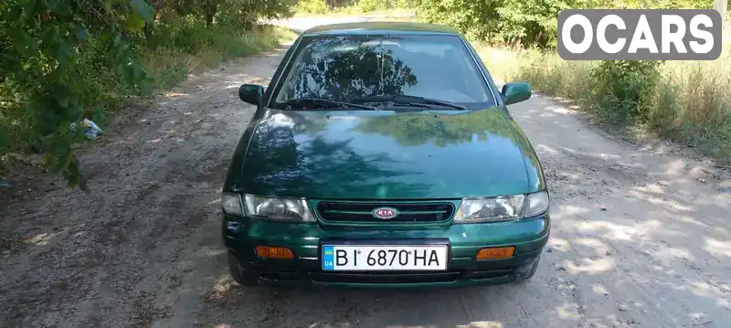 Седан Kia Sephia 1993 1.6 л. Ручна / Механіка обл. Полтавська, Гадяч - Фото 1/21