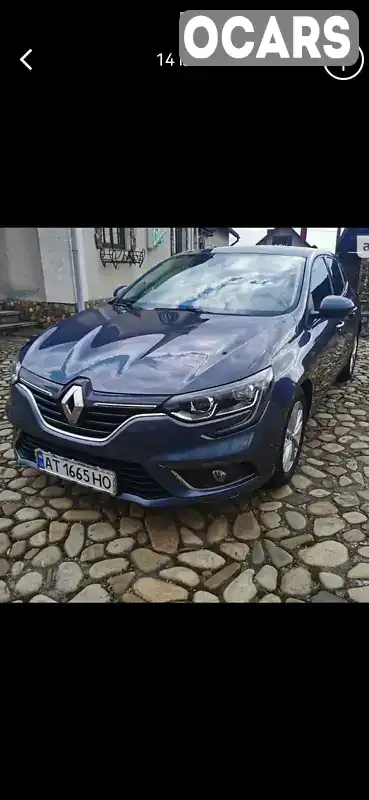 Хетчбек Renault Megane 2016 1.6 л. Ручна / Механіка обл. Івано-Франківська, Коломия - Фото 1/2