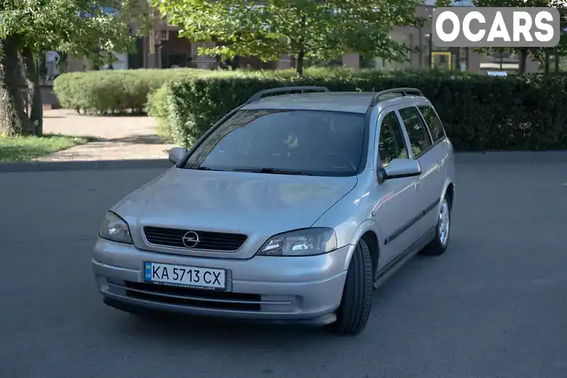 Универсал Opel Astra 2003 1.6 л. Ручная / Механика обл. Киевская, location.city.sviatopetrivske - Фото 1/21