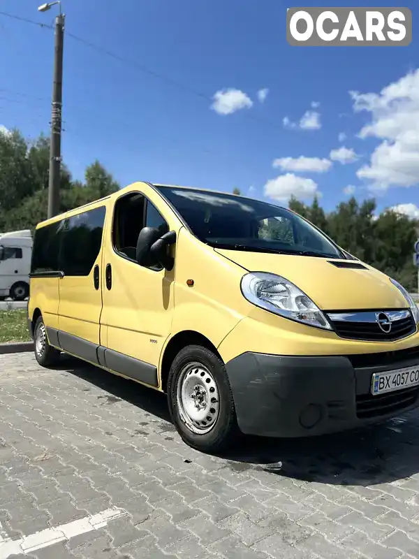 Минивэн Opel Vivaro 2008 2 л. обл. Хмельницкая, Хмельницкий - Фото 1/12