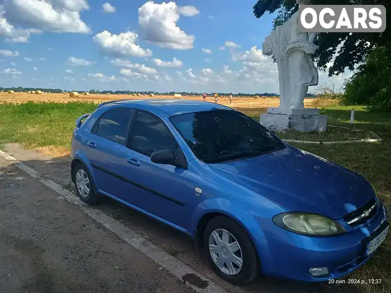 Хэтчбек Chevrolet Lacetti 2007 1.6 л. Ручная / Механика обл. Полтавская, Хорол - Фото 1/7