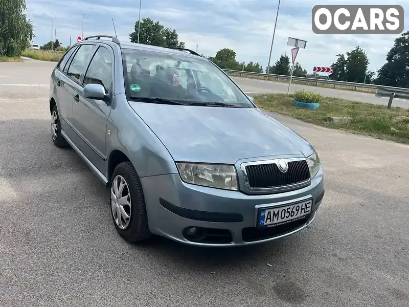 Універсал Skoda Fabia 2006 1.39 л. Ручна / Механіка обл. Житомирська, Житомир - Фото 1/14