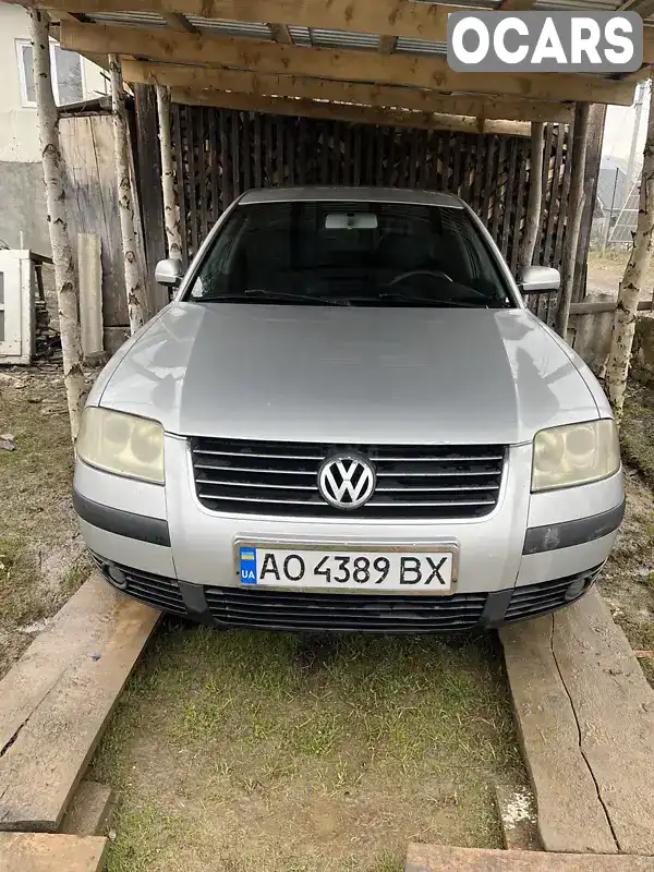 Седан Volkswagen Passat 2000 1.9 л. Ручна / Механіка обл. Закарпатська, location.city.neresnytsia - Фото 1/9