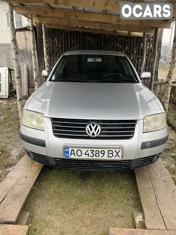 Седан Volkswagen Passat 2000 1.9 л. Ручная / Механика обл. Закарпатская, location.city.neresnytsia - Фото 1/9